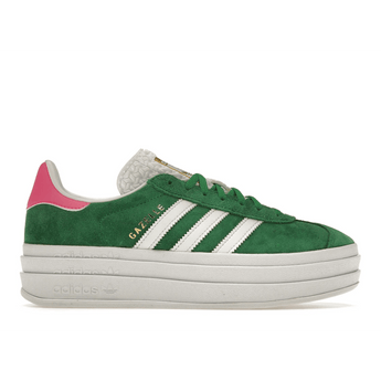 Adidas Gazelle Bold Green Lucid Pink - Sneakerzone