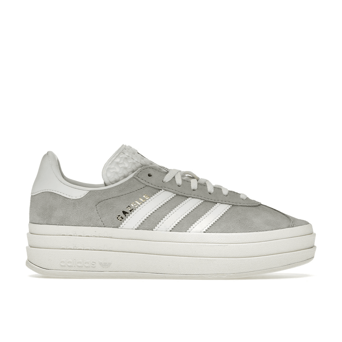 Adidas Gazelle Bold Grey White - Sneakerzone