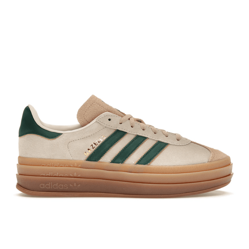 Adidas Gazelle Bold Magic Beige Collegiate Green product image