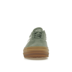 Adidas Gazelle Bold Silver Green Gum - Sneakerzone