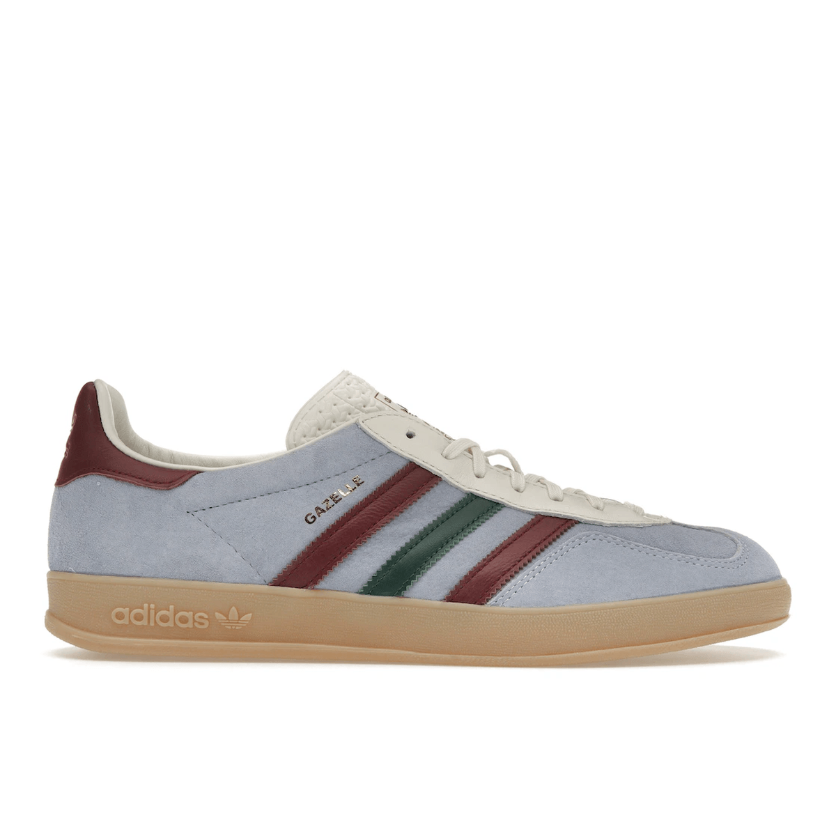 Adidas Gazelle Indoor Blue Dawn Collegiate Burgundy - Sneakerzone