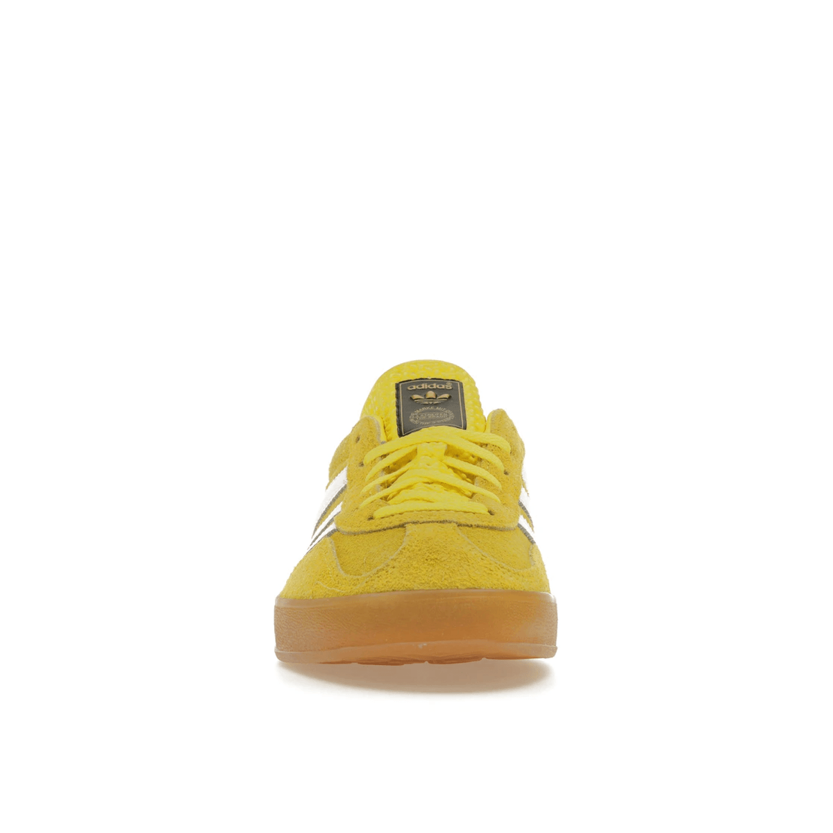 Adidas Gazelle Indoor Bright Yellow Collegiate Burgundy - Sneakerzone