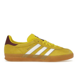 Adidas Gazelle Indoor Bright Yellow Collegiate Burgundy - Sneakerzone