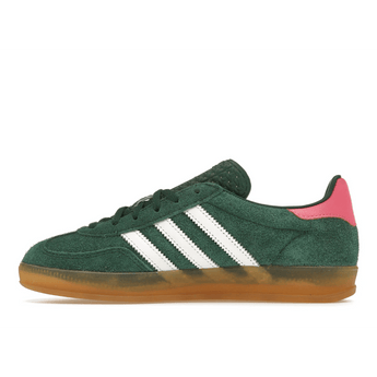 Adidas Gazelle Indoor Collegiate Green Lucid Pink - Sneakerzone