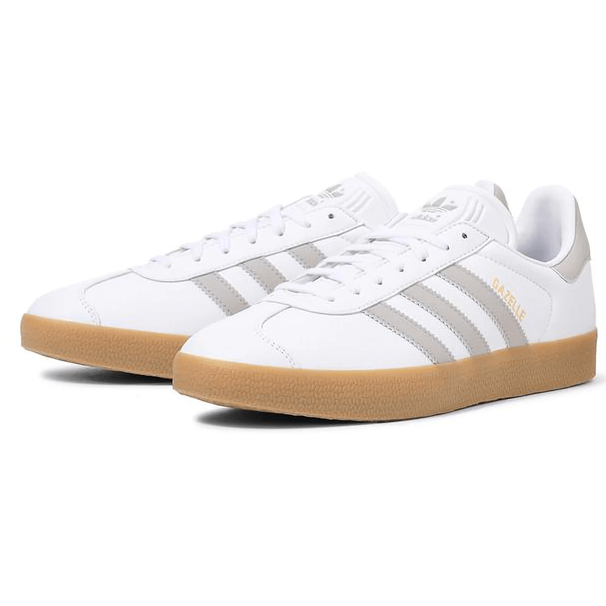Adidas Gazelle White Grey Gum - Sneakerzone