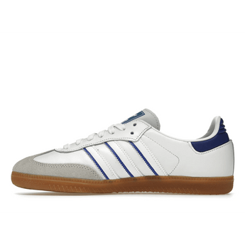 Adidas Samba Leather Cloud White Lucid Blue - Sneakerzone