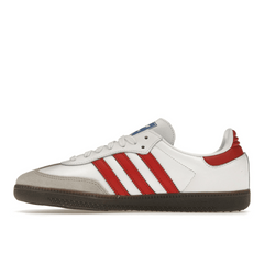 Adidas Samba OG White Better Scarlet - Sneakerzone