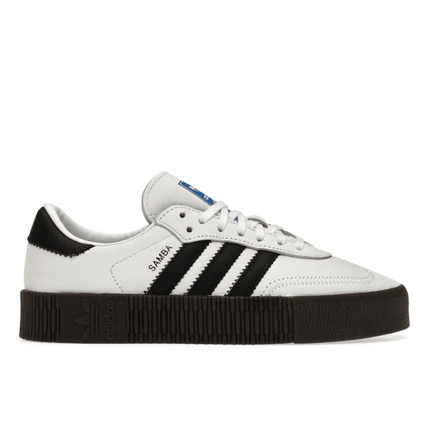 adidas sambarose white black