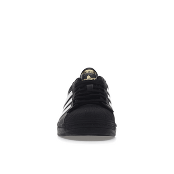 Adidas Superstar Core Black Cloud White Gold - Sneakerzone