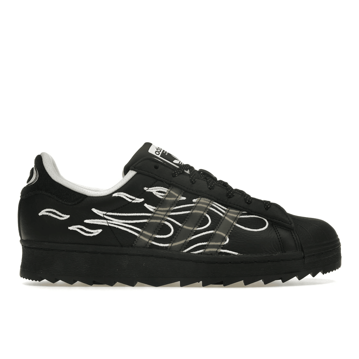 Adidas Superstar Ripple No Sleep Rave Club Core Black - Sneakerzone