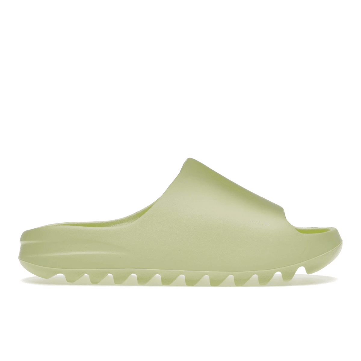 lime green yeezy slide