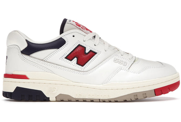 New Balance 550 Aime Leon Dore White Navy Red