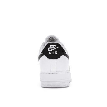Air Force 1 07 White Black Pebbled Leather - Sneakerzone