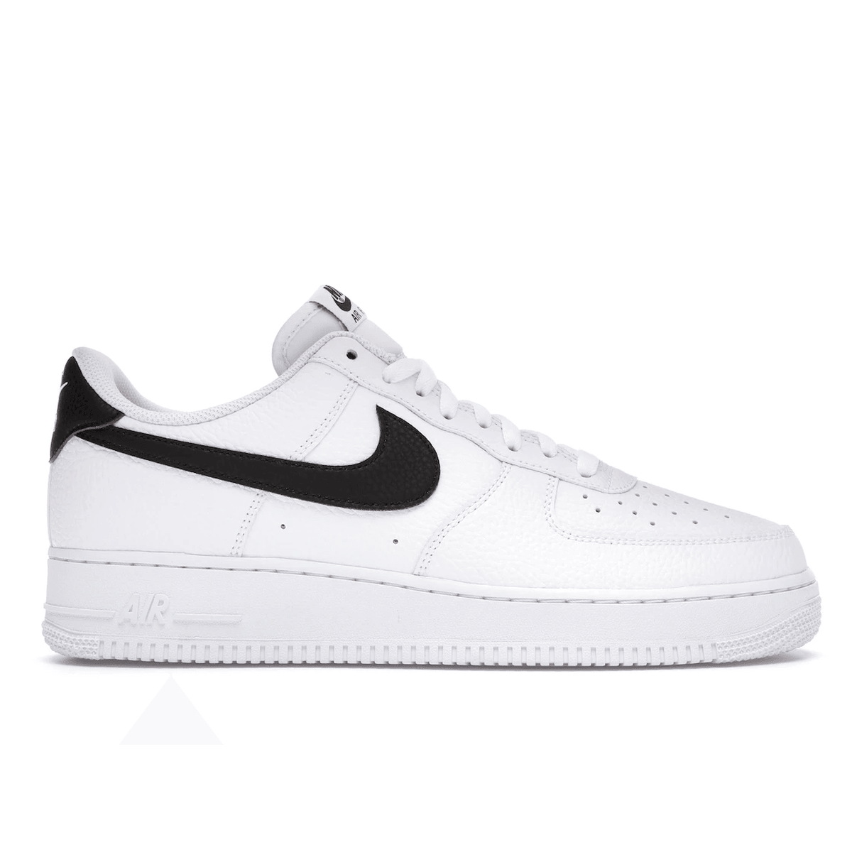Air Force 1 07 White Black Pebbled Leather - Sneakerzone
