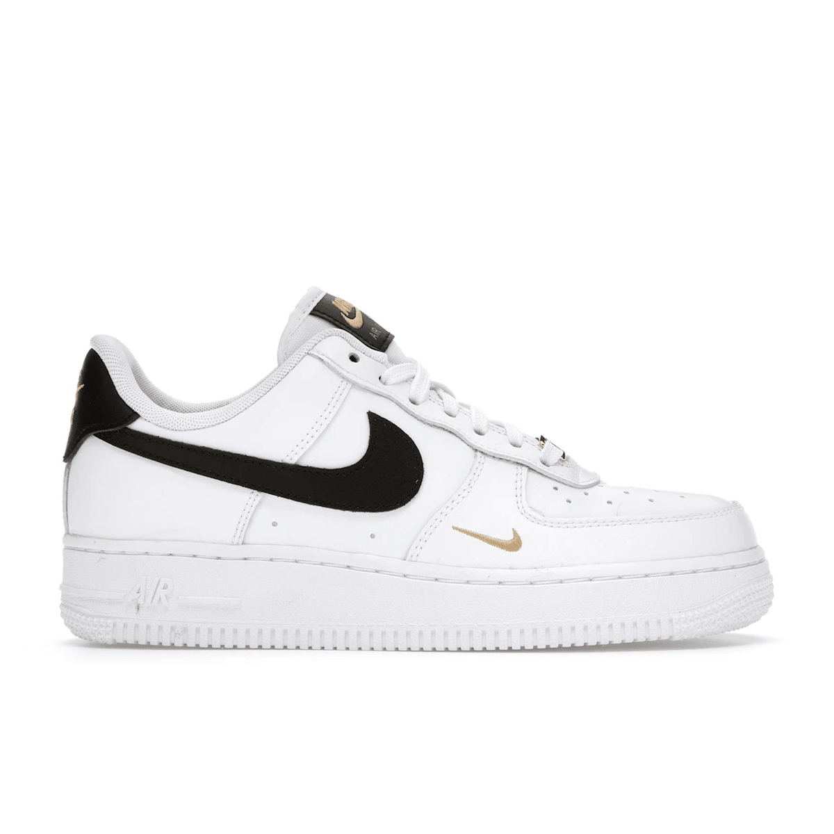 Air Force 1 Black Mini Swoosh - Sneakerzone