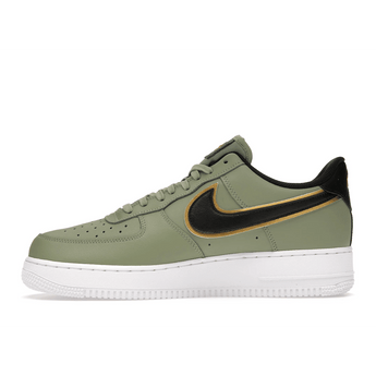 Air Force Double Swoosh Olive Gold Black Sneakerzone