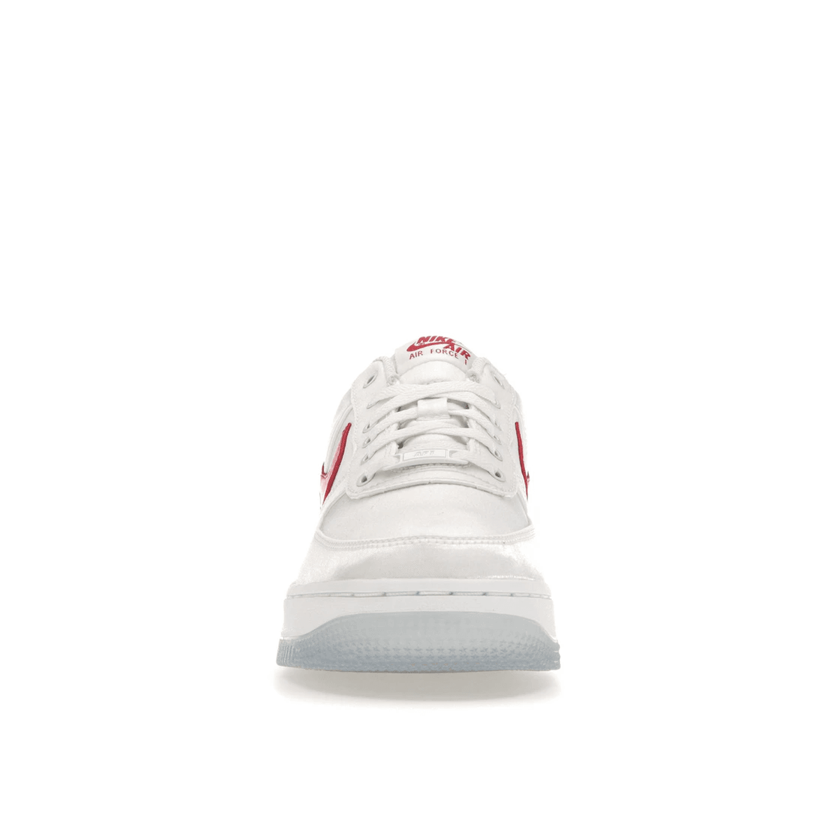 Air Force 1 Low Satin White Red - Sneakerzone