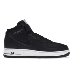 Air Force 1 Mid x Stussy Black White - Sneakerzone