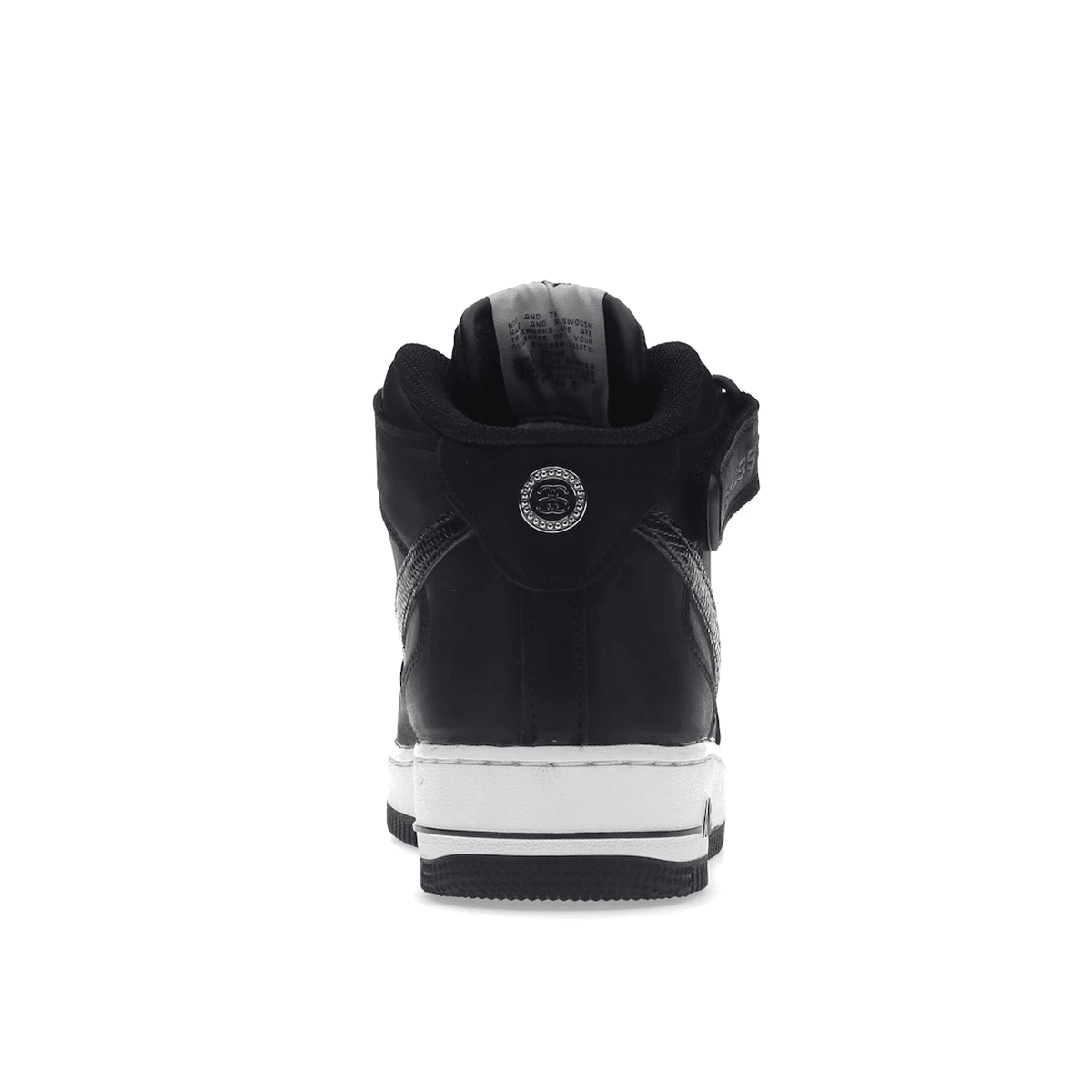 Air Force 1 Mid x Stussy Black White - Sneakerzone