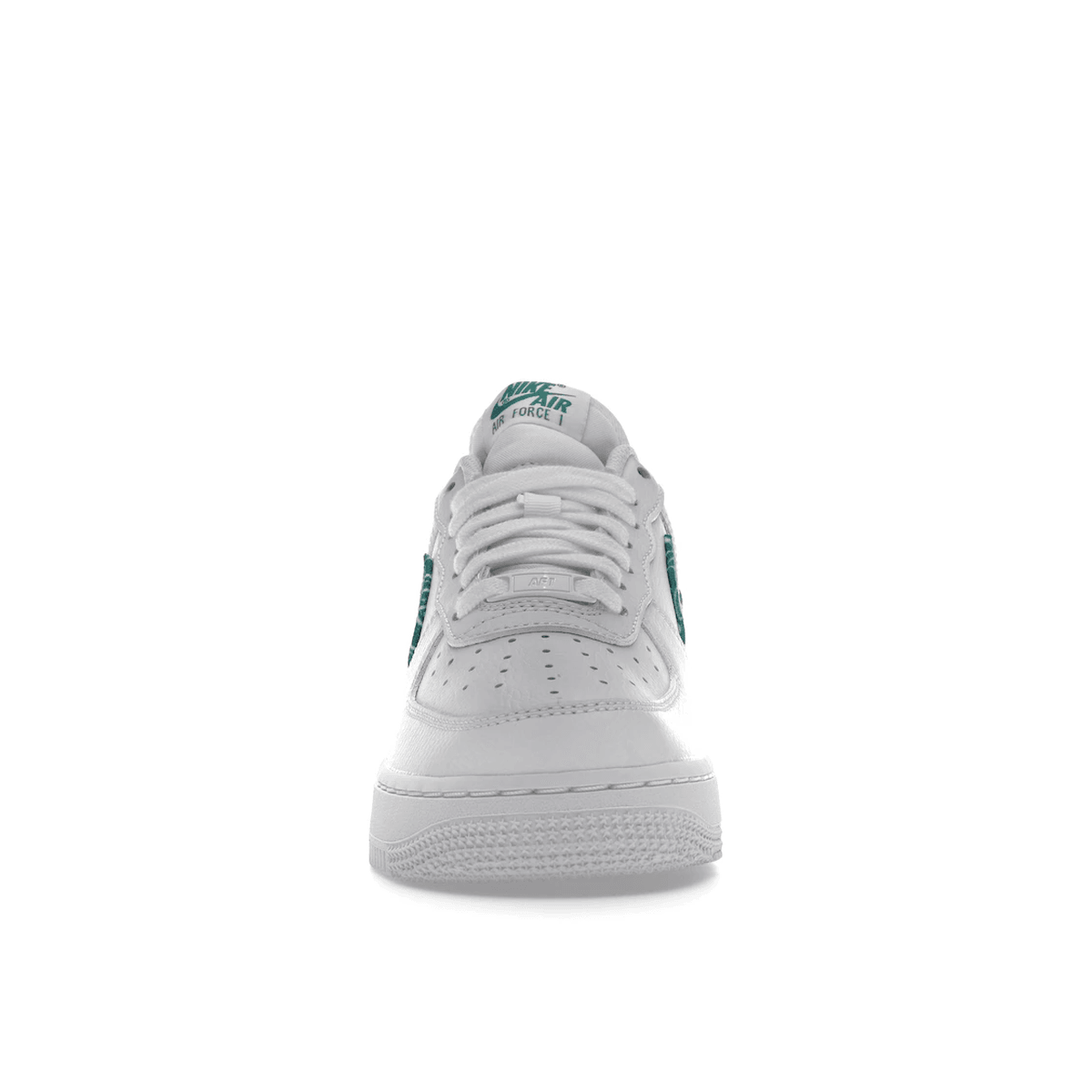 Air Force 1 White Green Paisley - Sneakerzone