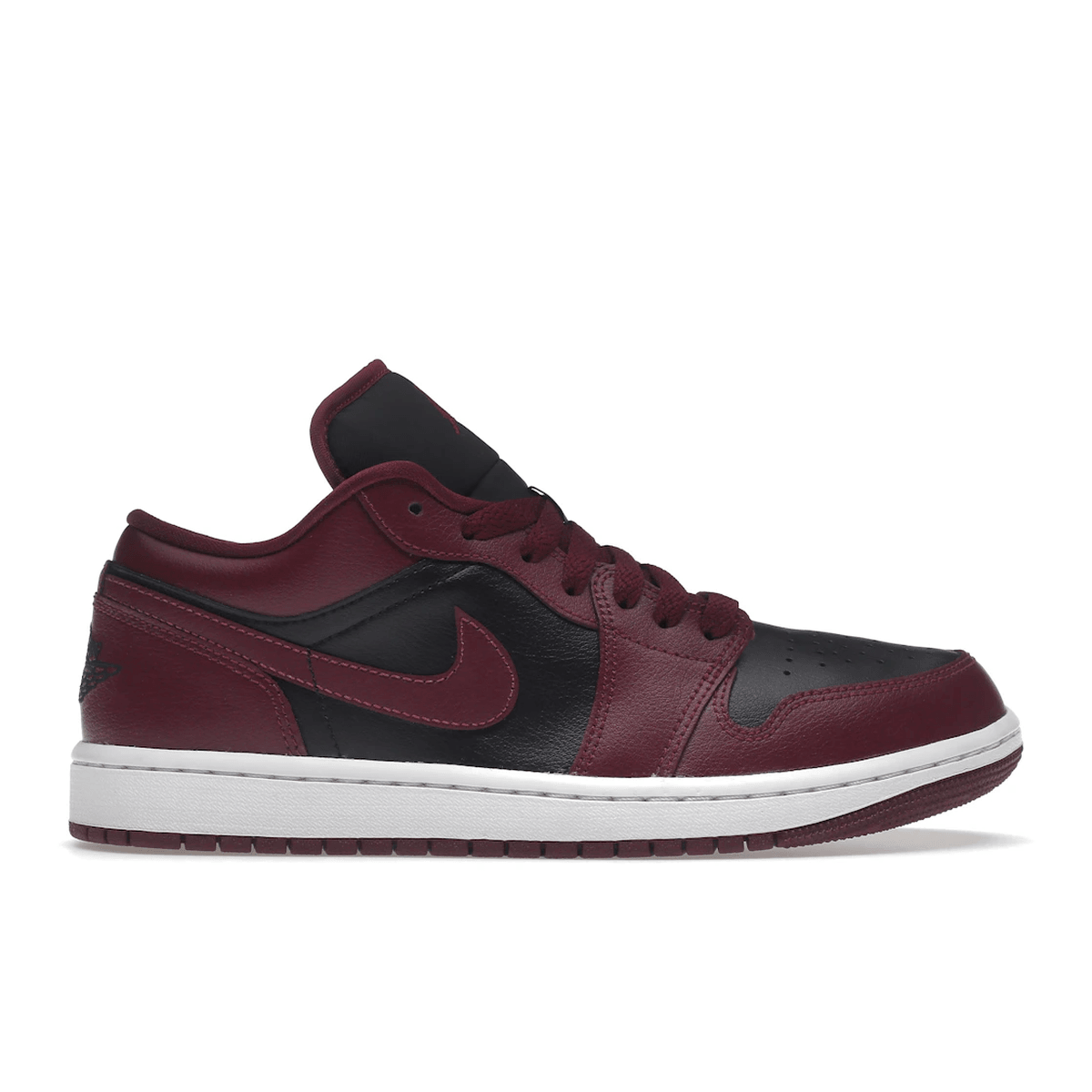 Air Jordan 1 Low Black Dark Beetroot - Sneakerzone