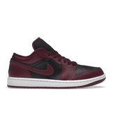 Air Jordan 1 Low Black Dark Beetroot - Sneakerzone