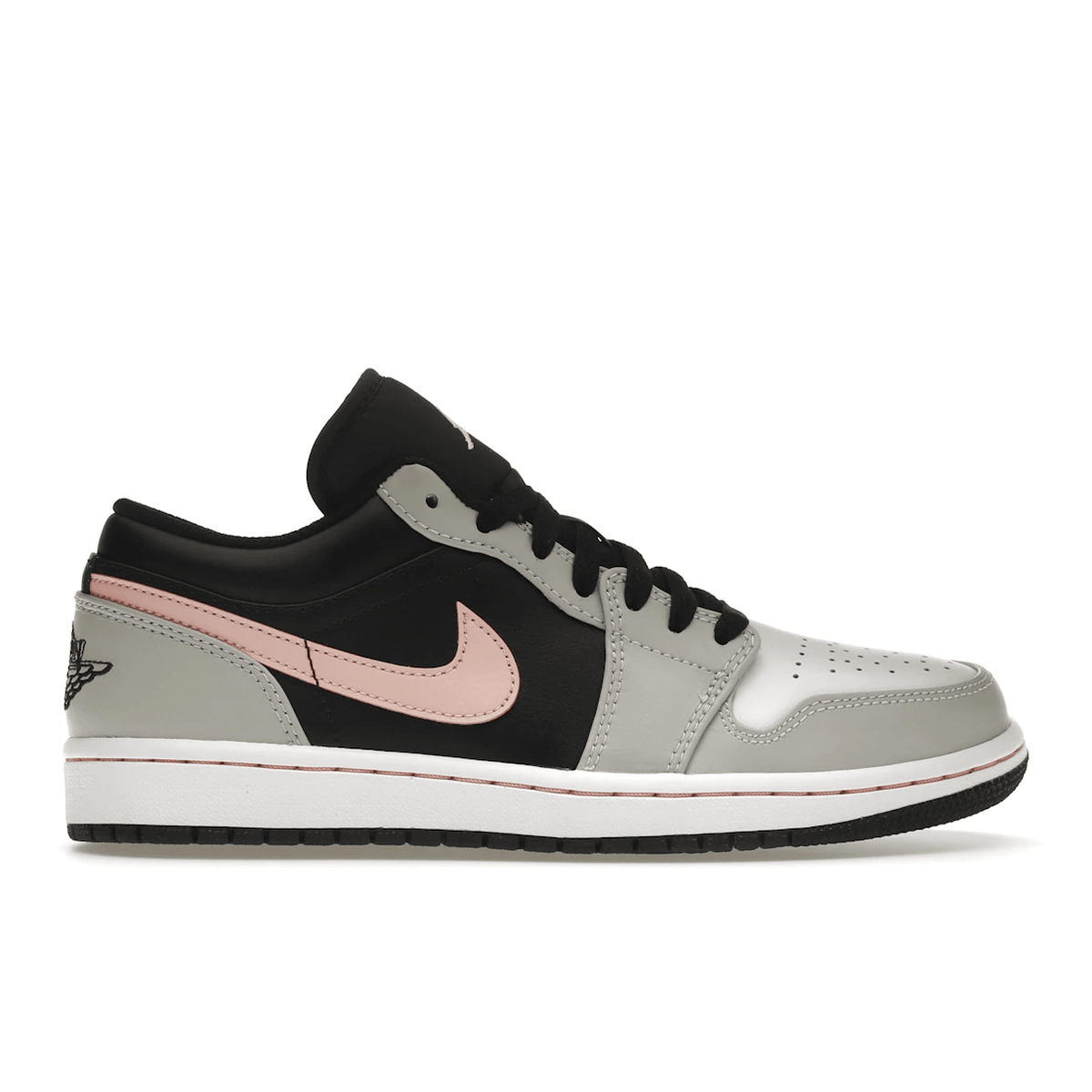 Air Jordan 1 Low Black Grey Pink - Sneakerzone