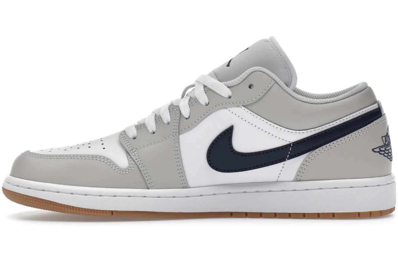 Air Jordan 1 Low Midnight Navy Neutral Grey - Sneakerzone