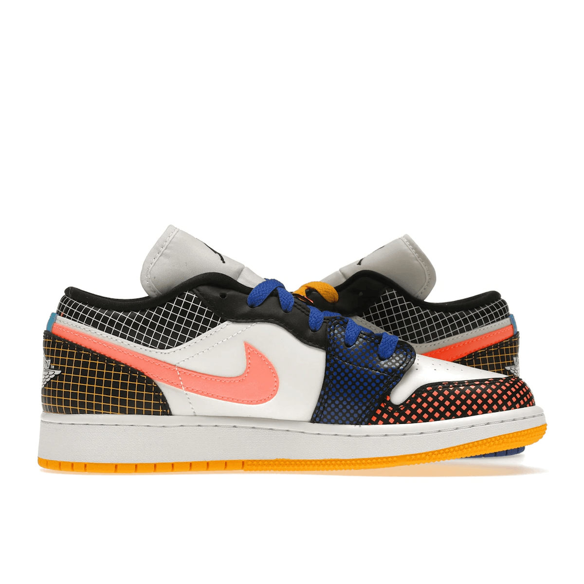 Air Jordan 1 Low MMD Multi-Color Grid - Sneakerzone