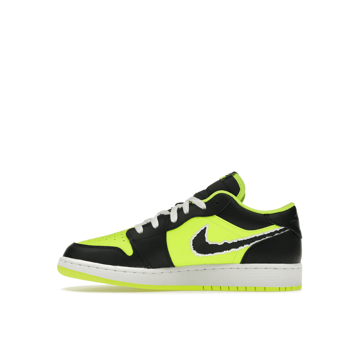 Air Jordan 1 Low SE Black Cat Volt - Sneakerzone