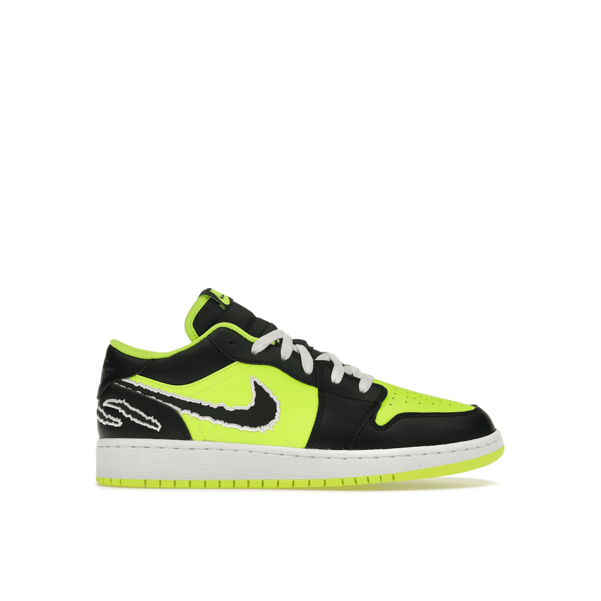 Air Jordan 1 Low SE Black Cat Volt - Sneakerzone