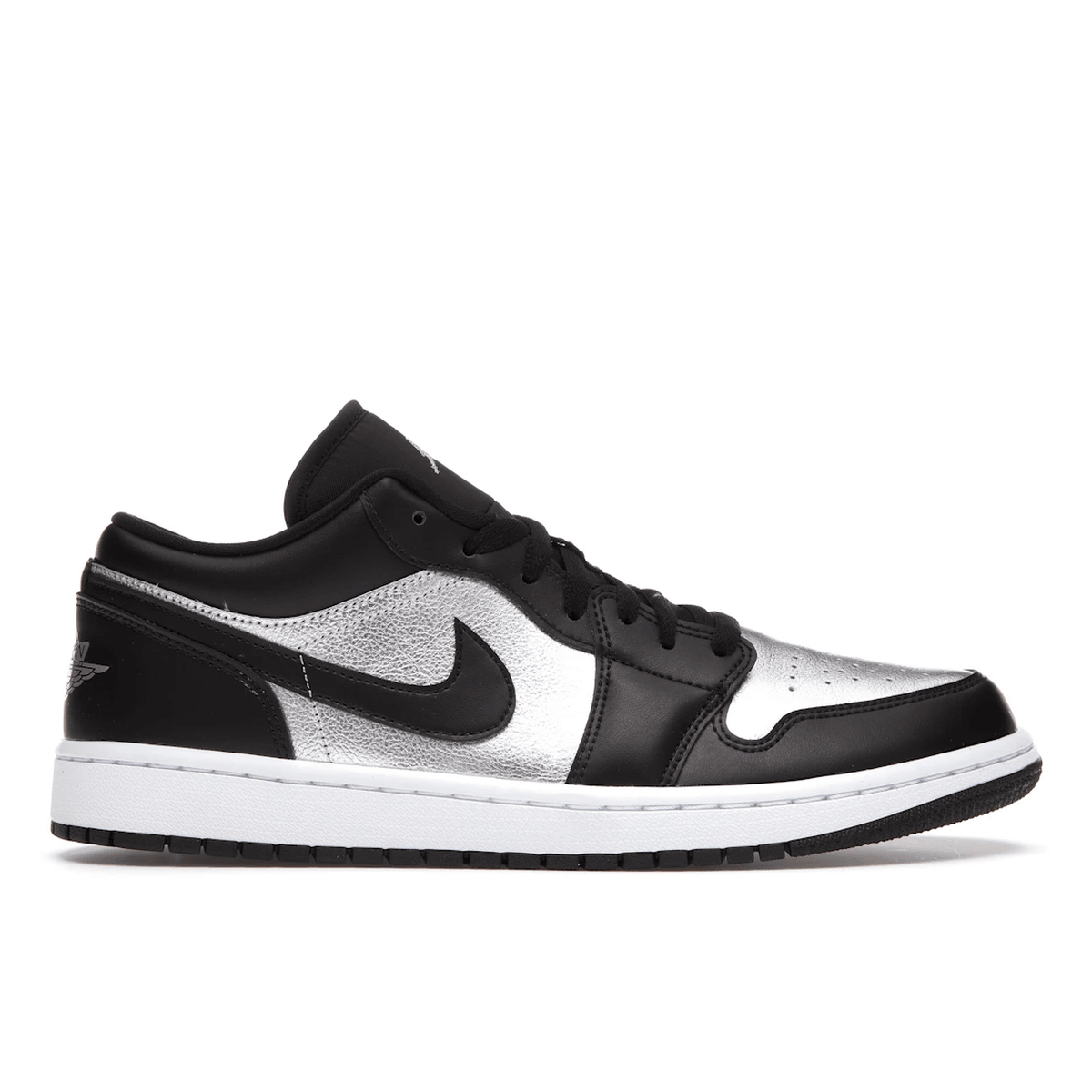 Air Jordan 1 Low SE Black Metallic Silver - Sneakerzone
