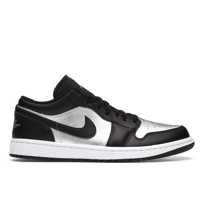 Air Jordan 1 Low SE Black Metallic Silver product image