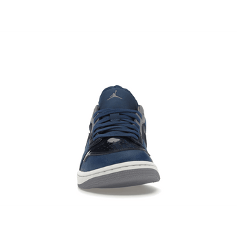 Air Jordan 1 Low SE Craft Obsidian French Blue Ashen Slate White - Sneakerzone