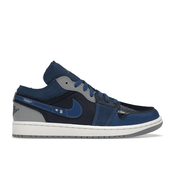 Air Jordan 1 Low SE Craft Obsidian French Blue Ashen Slate White - Sneakerzone