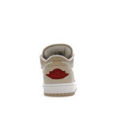 Air Jordan 1 Low SE Sail Rattan University Red - Sneakerzone