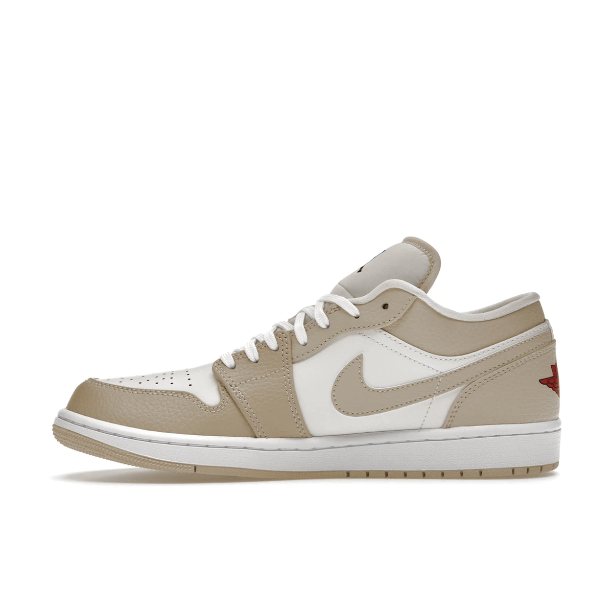 Air Jordan 1 Low SE Sail Rattan University Red - Sneakerzone