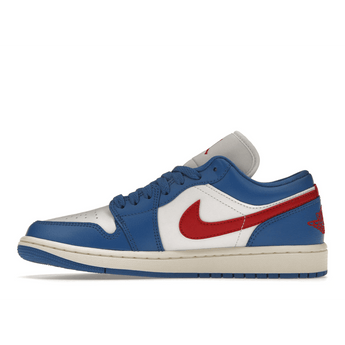 Air Jordan 1 Low Sport Blue Gym Red - Sneakerzone