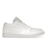Air Jordan 1 Low Triple White Tumbled Leather - Sneakerzone