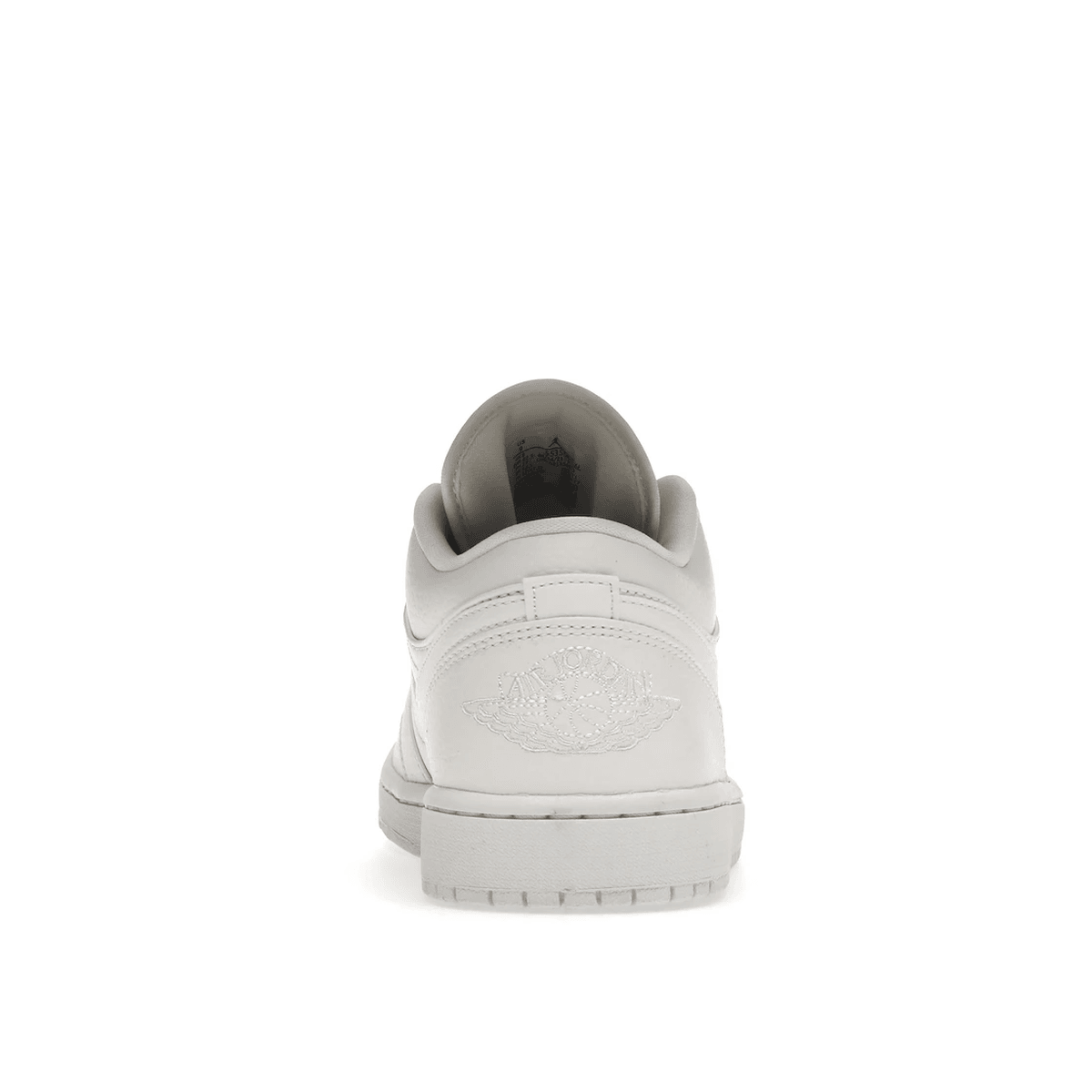 Air Jordan 1 Low Triple White Tumbled Leather - Sneakerzone
