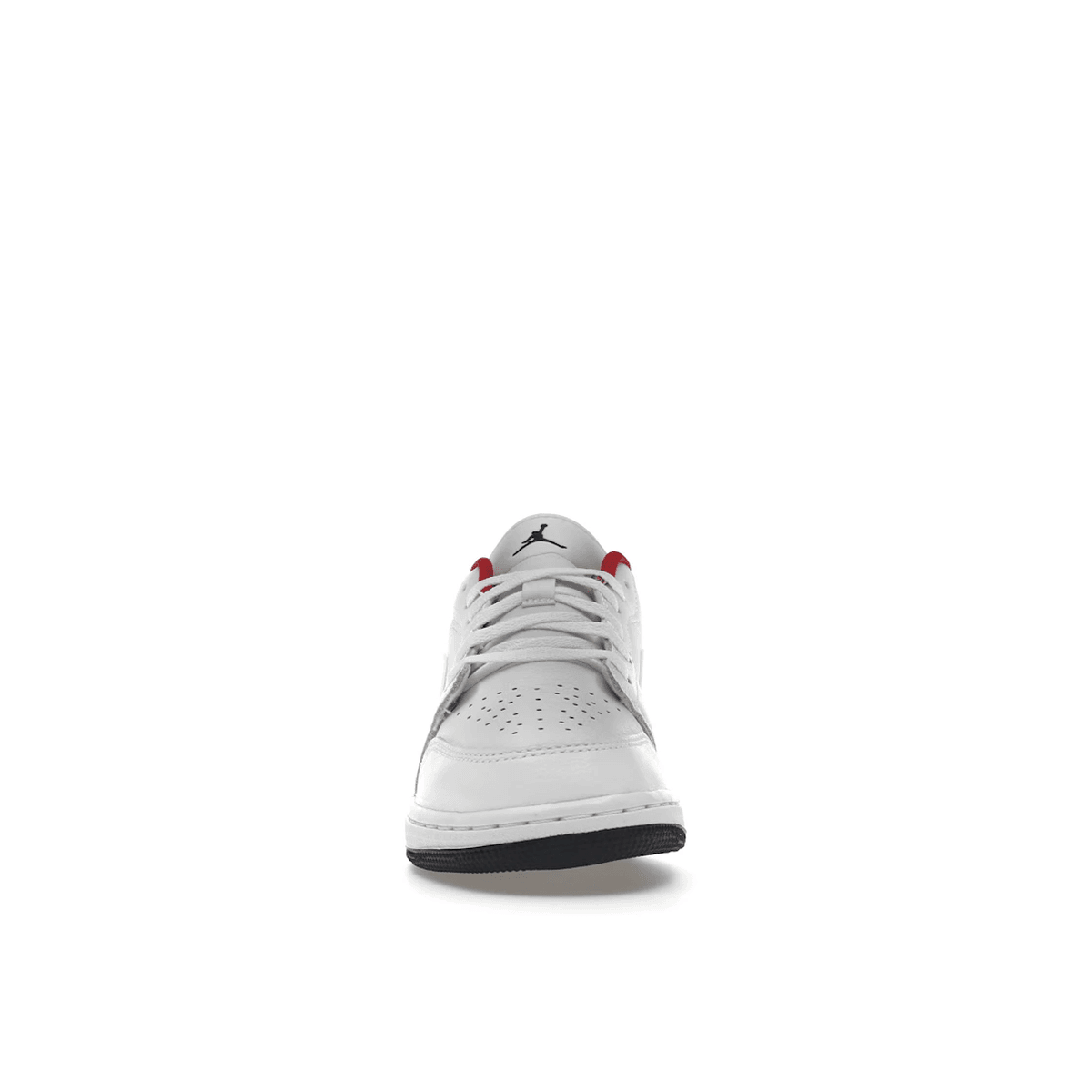Air Jordan 1 Low White Gym Red Black - Sneakerzone