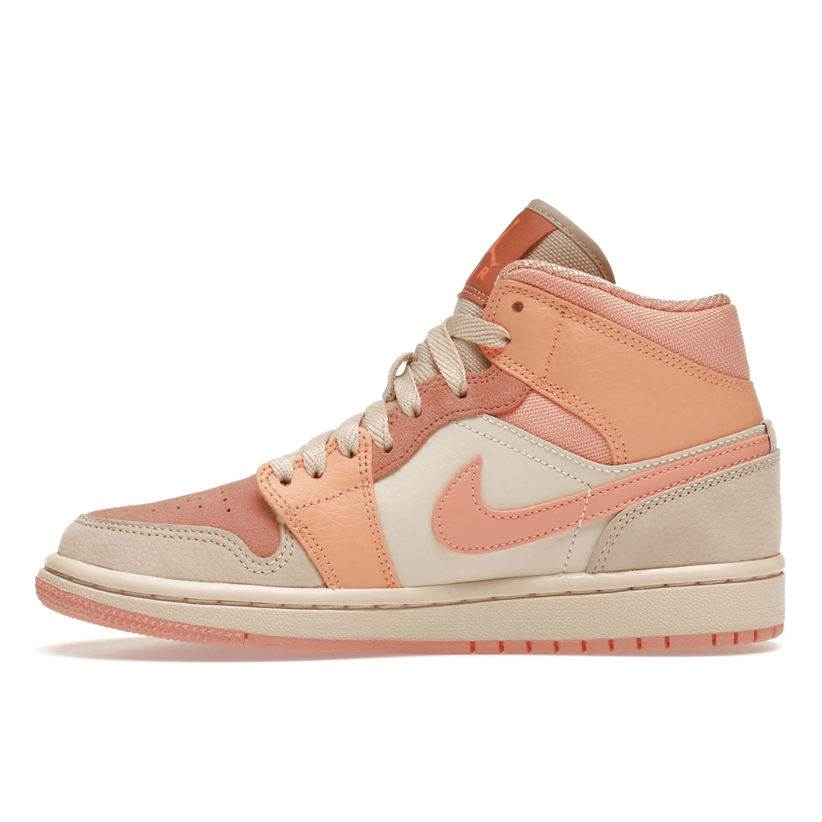 Air Jordan 1 Mid Apricot Orange - Sneakerzone