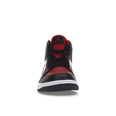 Air Jordan 1 Mid Black Fire Red - Sneakerzone