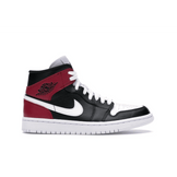 Air Jordan 1 Mid Black Noble Red - Sneakerzone