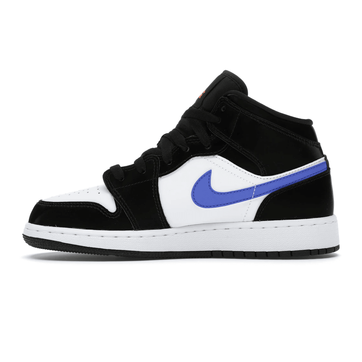 Air Jordan 1 Mid Black Racer Blue White - Sneakerzone