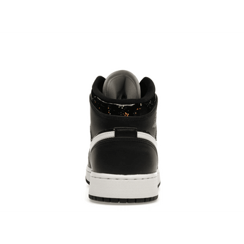 Air Jordan 1 Mid Black Speckle - Sneakerzone