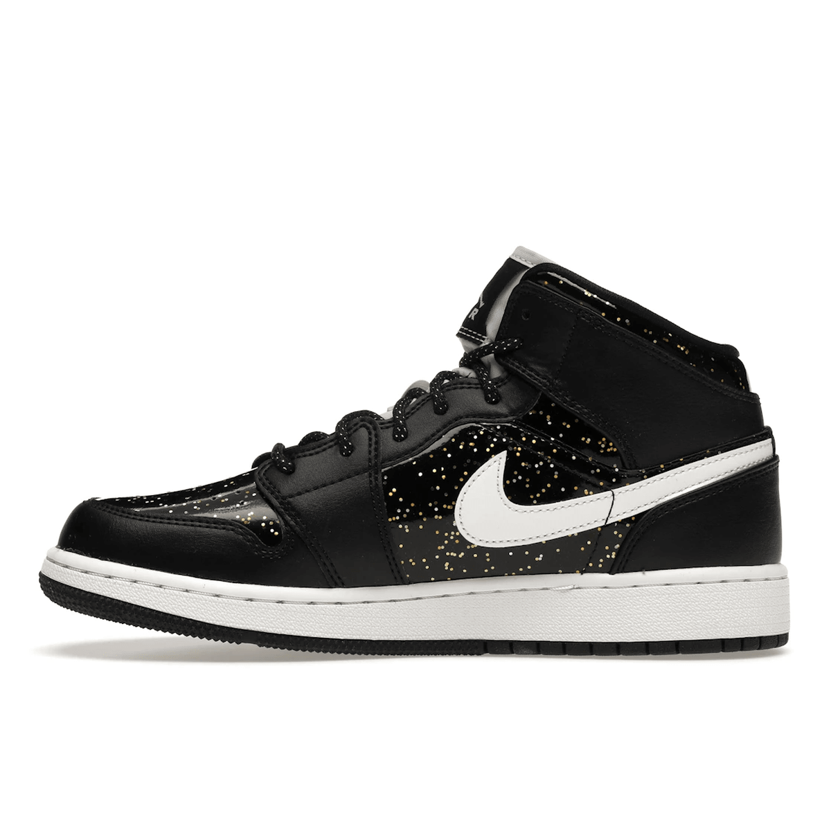 Air Jordan 1 Mid Black Speckle - Sneakerzone