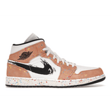 Air Jordan 1 Mid Brushstroke - Sneakerzone