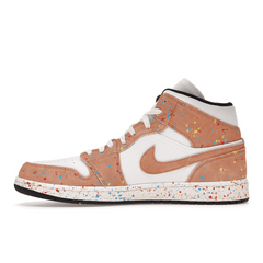 Air Jordan 1 Mid Brushstroke - Sneakerzone
