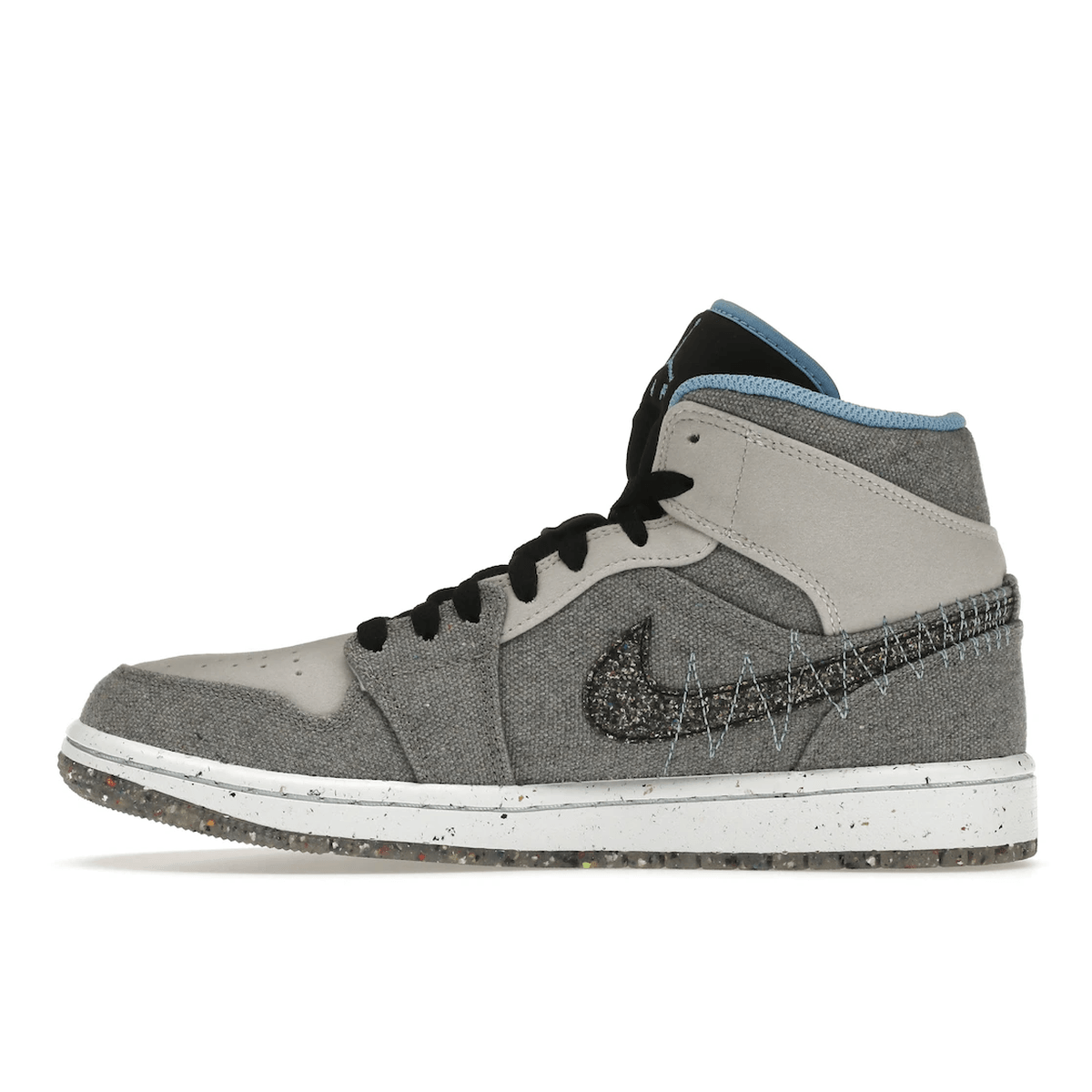 Air Jordan 1 Mid Crater Grey University Blue - Sneakerzone